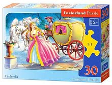 Игрушка Пазлы 30 Castorland Золушка 32 х 23 см B-03037