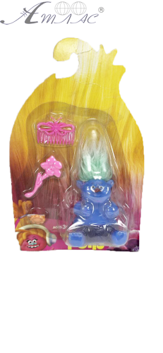 Троль з аксесуарами на блістері  ZY-1011A