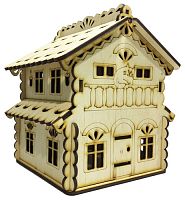 Будинок №  9 Скринька з відкидним дахом 15 х 13 х 17 см AS-4248, F-0113