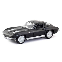 Машинка Techno Drive Chevrolet Corvette Split Window 1963 год черный матовый  250411U