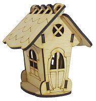 Будинок № 18 Скринька з відкидним дахом 8 х 8 х 12 см AS-4267, F-0147