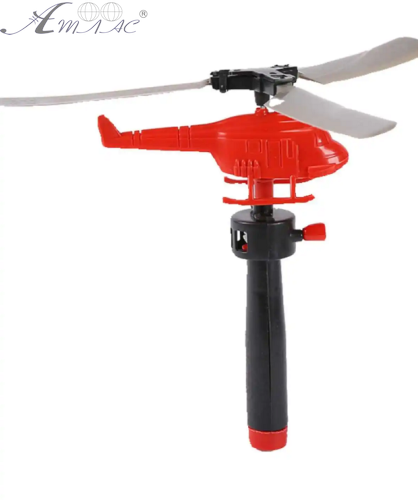 Іграшка Вертоліт на запуску маленький 10см у пакеті  С76036 фото 2