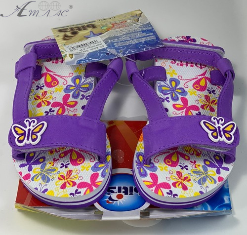 Сандалі Bitis езіновие з задником на липучці р. 24 з метеликом 14940 б / к