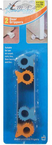 Стопор для дверів, метал, гума 2 шт F179 у блістері