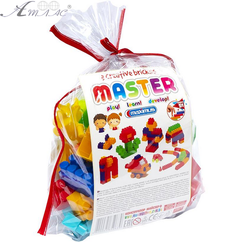 Игрушка Пластиковая Конструктор Мастер-0М 51деталей  5067М, 5063