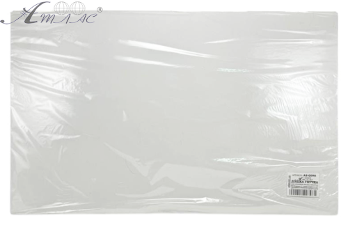 Дошка для пластиліну Гнучка 38,8 х 24см велика біла Атлас  AS-0098