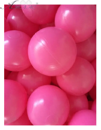 Игрушка Шар Розовый для сухого бассейна 10 см 1шт  16893