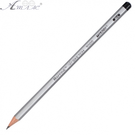 Олівець графітний Marсо Raffine 12 шт 2 Н шестигранний FM7000DM-12СВ 2Н