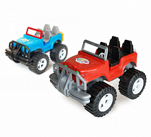 Іграшка Пластикова Машинка Джип 30 см Бамсік 001/2 у сітці