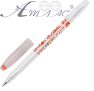Ручка шариковая 0,5 мм Global Pensan красная 2221
