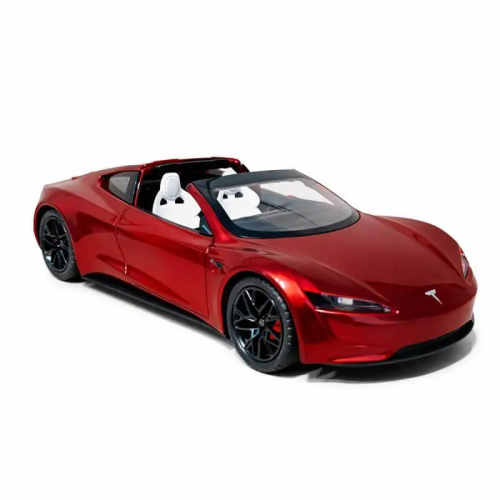 Машинка Автопром Tesla Roadster Красная 19см  AP7729