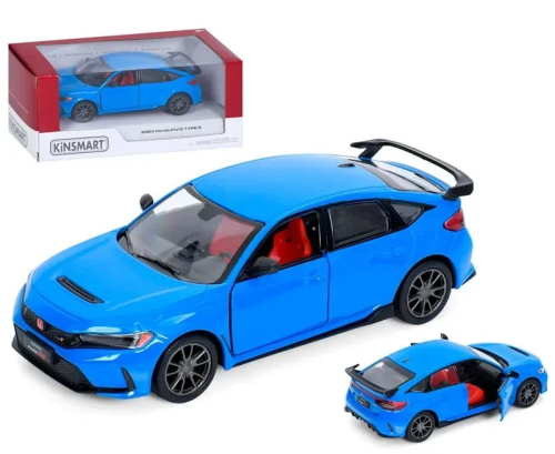 Машинка Kinsmart Honda Civic Type R Синяя  KT5472W