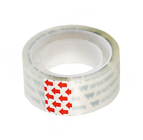 Скотч канцелярський 18 мм х 10 м прозорий  394150