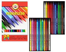Олівці кольорові Koh-i-Noor 24 кольору без оболонки 8758