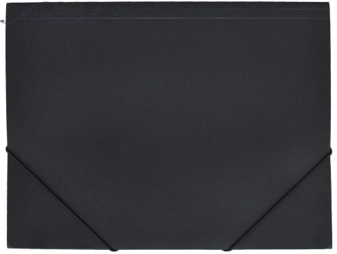 Папка на резинке А4 Datum Черная 490263 Папка на резинке А4 Datum Черная 490263