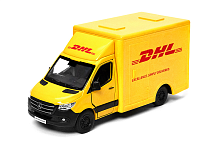 Машинка Kinsmart Mercedes-Benz Sprinter DHL Edition  KT5475W