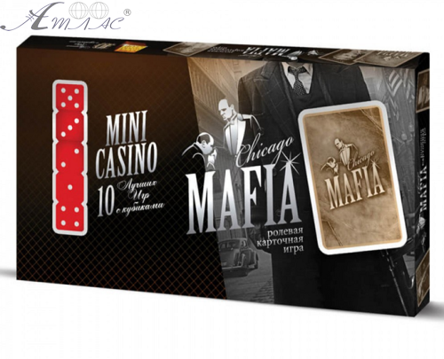 Игра Настольная Мафия  26 х 15 х 3 см  08232