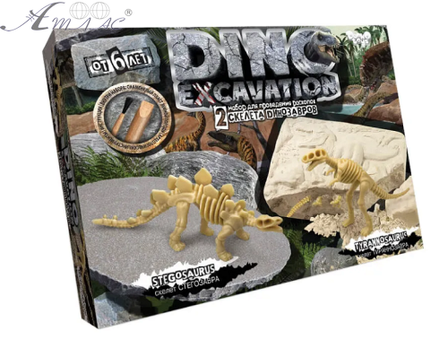 Іграшки Розкопки динозаврів Dino Excavation Danko Toys DEX-01-06