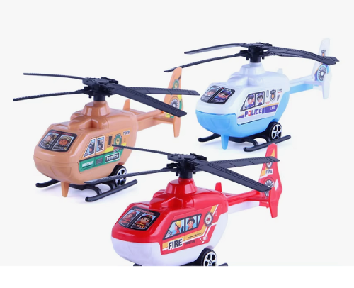 Игрушка Вертолет пластмасовый 14 см  168-1Q 