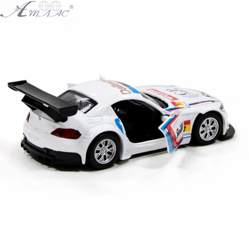 Машинка Techno Drive BMW Z4 GT3 білий  250255 фото 2
