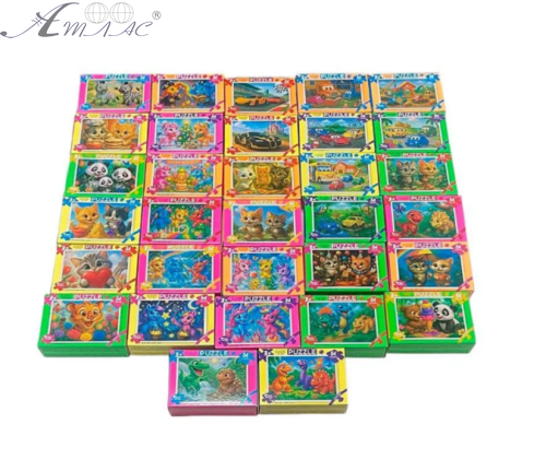 Іграшка Пазли 54 Мікс, 15,5 х 11,5 см Danko Toys 16499 Іграшка Пазли 54 Мікс, 15,5 х 11,5 см Danko Toys 16499