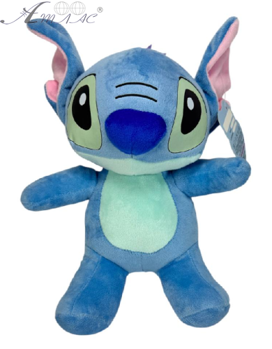 Іграшка м'яка Стич синій 27 см  09349
