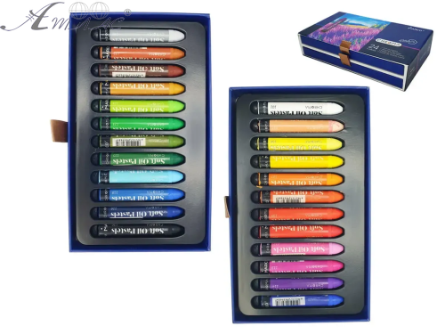 Пастель масляная Marco CHROMA 24 цвета профессиональная 1091-24CB фото 2 Пастель масляная Marco CHROMA 24 цвета профессиональная 1091-24CB фото 2