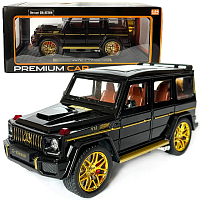 Машинка Автосвіт Mercedes-Benz G-Class кубик чорний 21см  AP1860