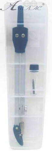 Циркуль JO в пластиковом пенале c грифелем S02002Р