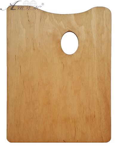 Палитра № 33 дерево, промасленная, прямоугольная 30 х 23 см AS-4983