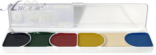 Акварель набор Гамма - Мозаика 6 цветов 312048 фото 2 Акварель набор Гамма - Мозаика 6 цветов 312048 фото 2