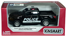 Машинка модель Kinsmart, Ford F-150 SVT RaptorSC Police KT5365WP, WPR