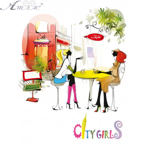 Папка швидкозшивач А4 Leo  Сity girl  490726