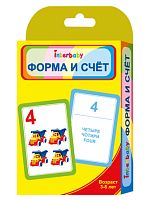 Карточки Форма й рахунок, Interbaby 20 шт