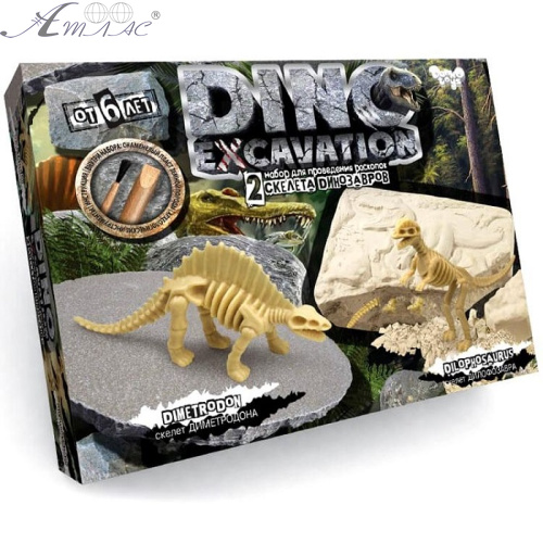 Іграшки Розкопки динозаврів Dino Excavation Danko Toys DEX-01-05