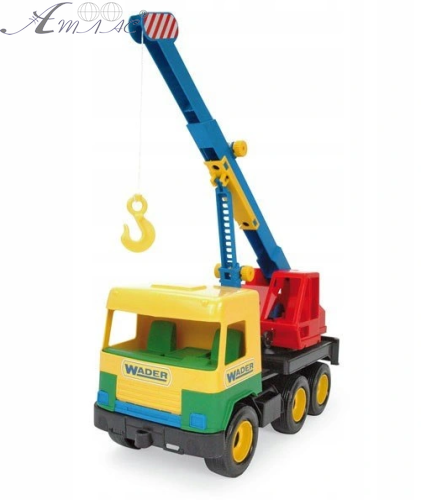 Игрушка Машинка Кран Wader большой 38 см  32360
