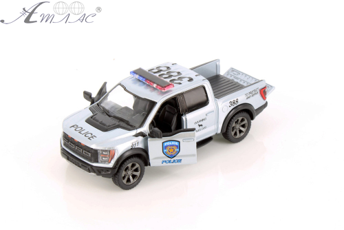 Машинка Kinsmart Ford F-150 Raptor Police 388  KT5436WPR фото 2