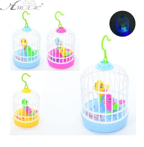 Іграшка Клітина з пташками звук 13 см у пакеті  8190-1 фото 2