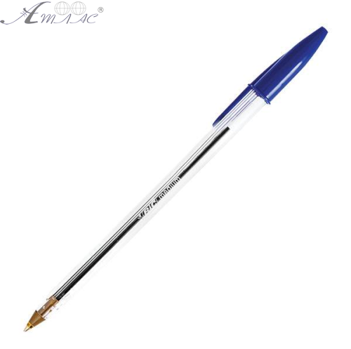 Ручка шариковая BIC Cristal  Синяя мм 2962  