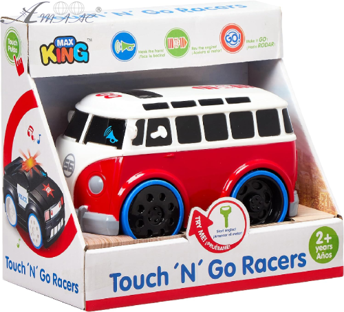 Игрушка Автобус сенсорное управление езды 15см MaxKing  31501C