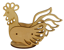Сувенир "Подставка Жар-курица" на 1 яйцо 20 х 8 х 14 см AS-4227