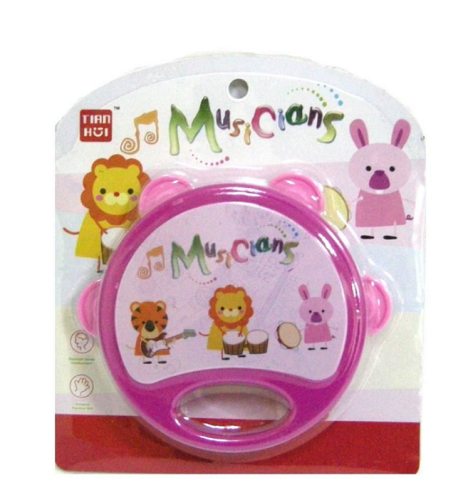 Игрушка Бубен Tian Hui Musicians 13см  8807   фото 2