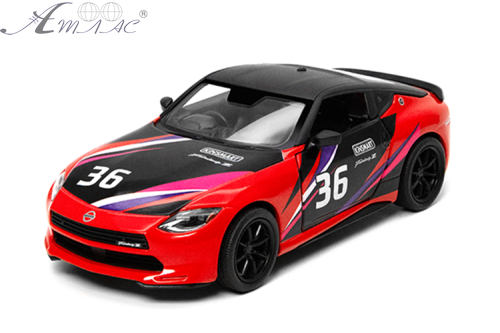 Машинка Kinsmart Nissan Fairlady Z 2023 CE Червона  KT5443FW