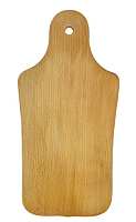 Деревянная доска кухонная фигурная средняя 31 х 15 см Бук 00805