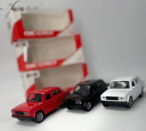 Машинка Die-Cast ВАЗ 2105 Жигулі Червона 11см метал інерція  0714