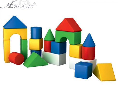 Іграшка Пластикова Конструктор Веселка 1 19 деталей  2599