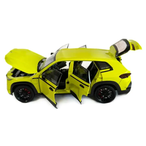 Машинка Автоэксперт BMW ХM салатовая 20см двери свет звук  6330-16 фото 2