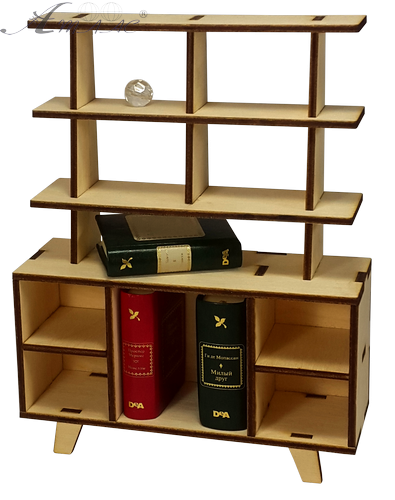 Мебель для кукол ростом 30 см - Тумба большая из фанеры AS-4032 фото 2 Мебель для кукол ростом 30 см - Тумба большая из фанеры AS-4032 фото 2