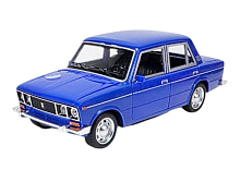 Машинка Best Model ВАЗ 2106 Жигули Синяя свет звук пластик 18см  D700-11D