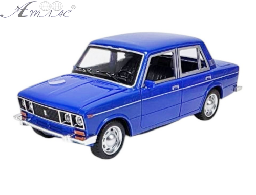 Машинка Best Model ВАЗ 2106 Жигулі Синє світло звук пластик 18см  D700-11D